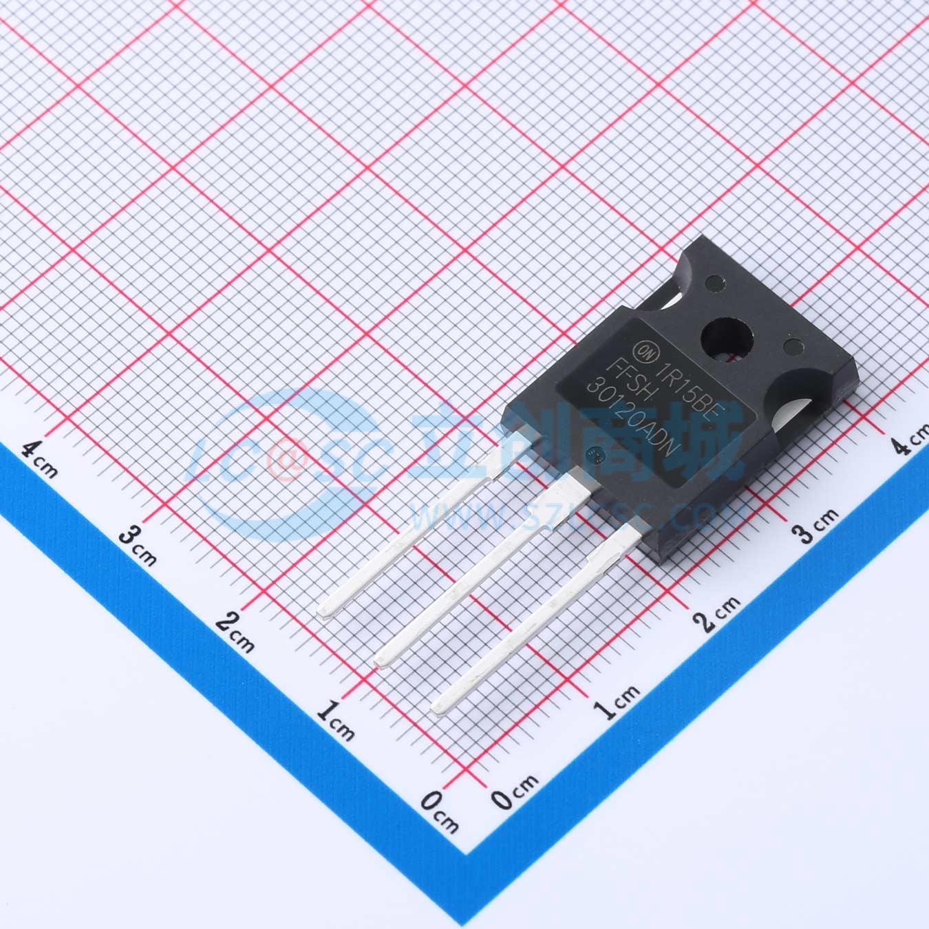 点击查看大图 FFSH30120ADN-F155实物图