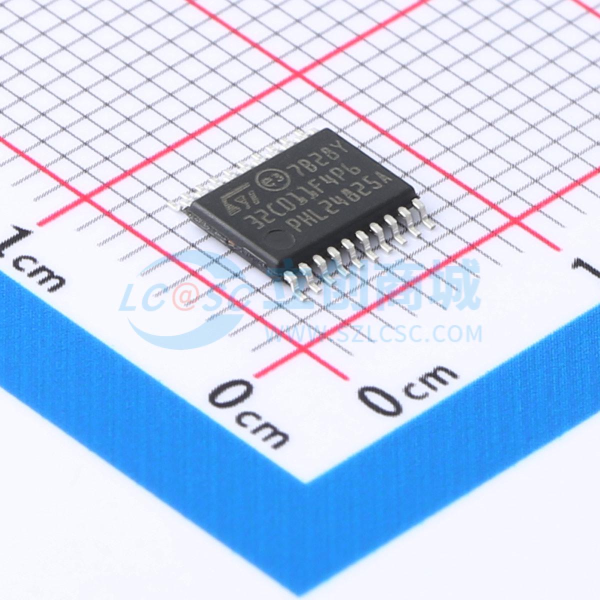 点击查看大图 STM32C011F4P6实物图