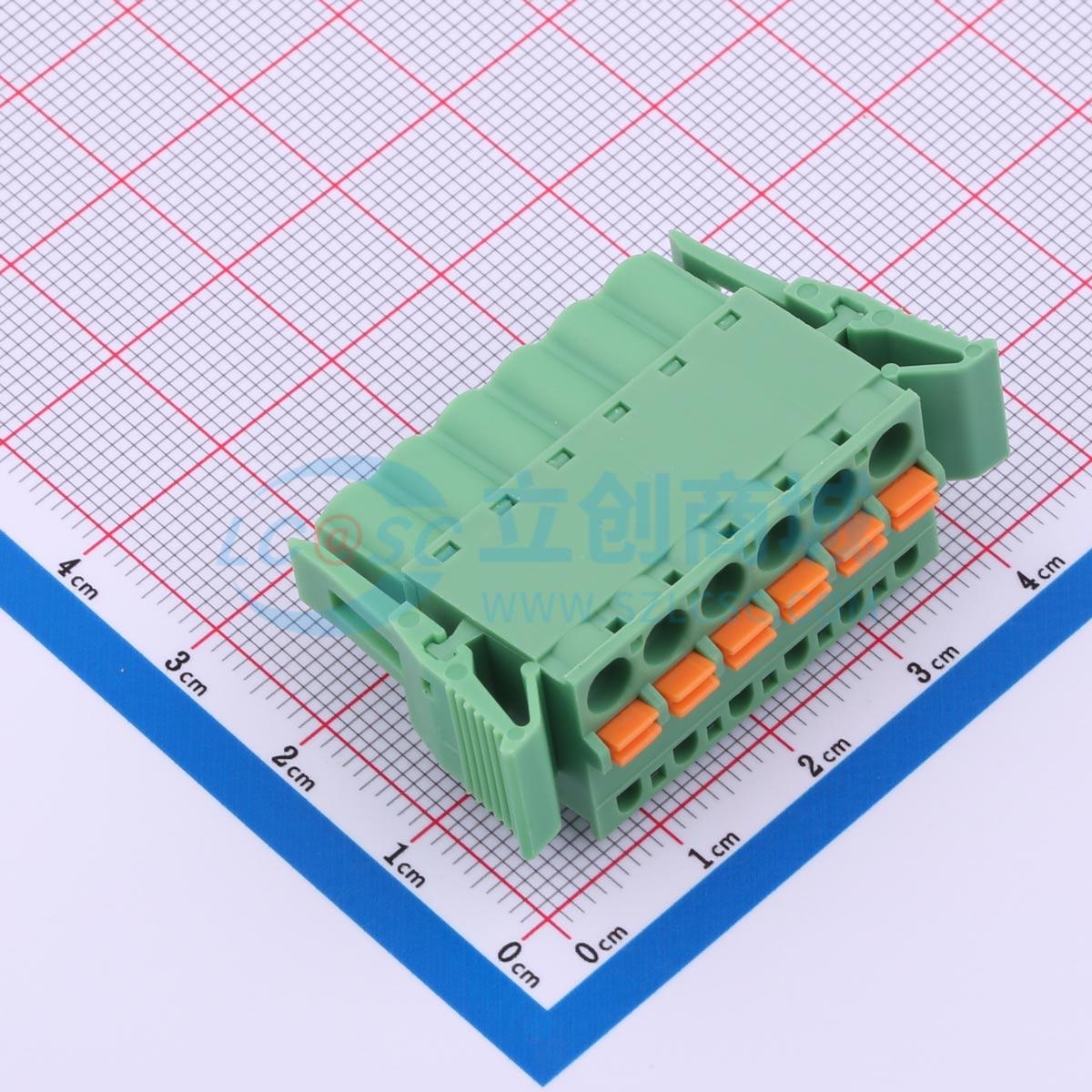 点击查看大图 KF2EDGKDG-5.08-6P实物图