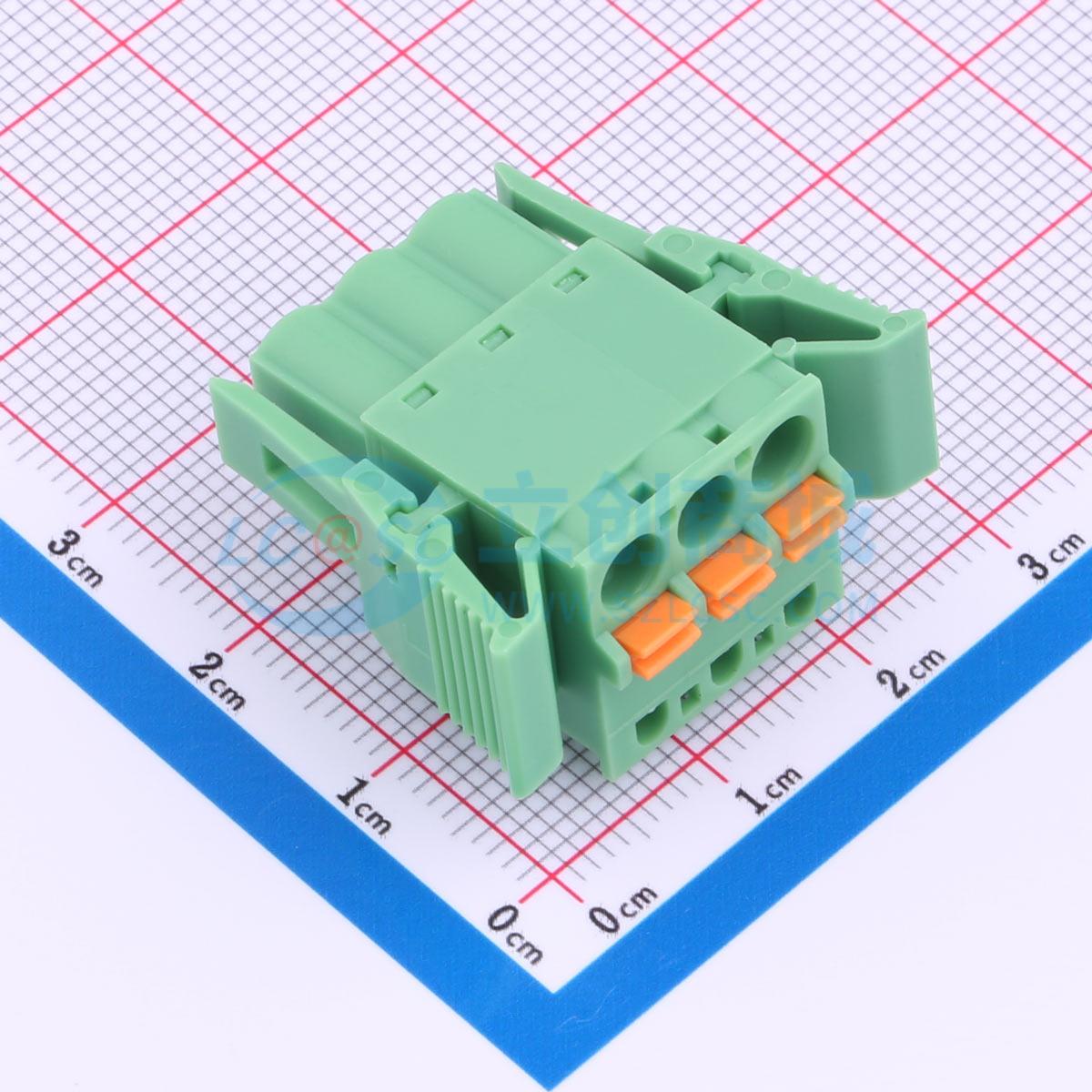 KF2EDGKDG-5.08-3P实物图