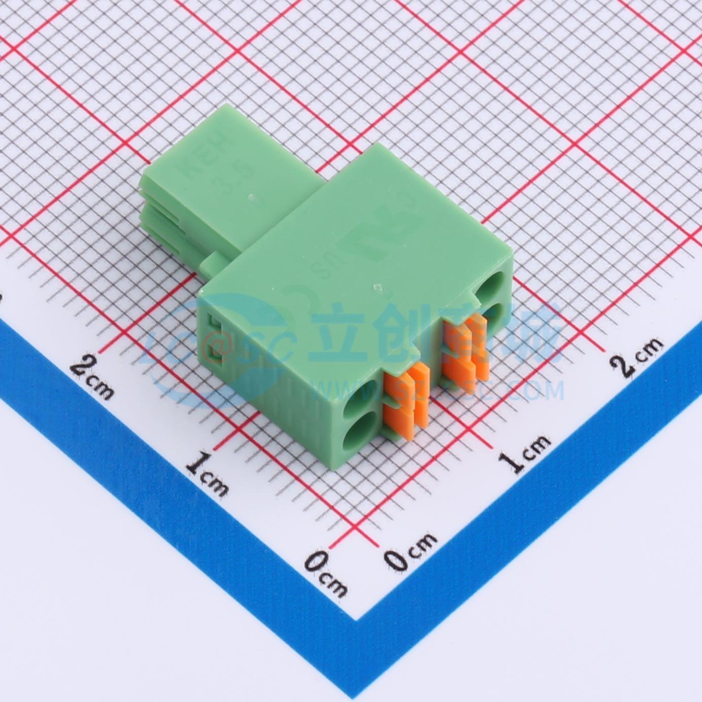 点击查看大图 KF2EDGKEH-3.5-2*2P实物图