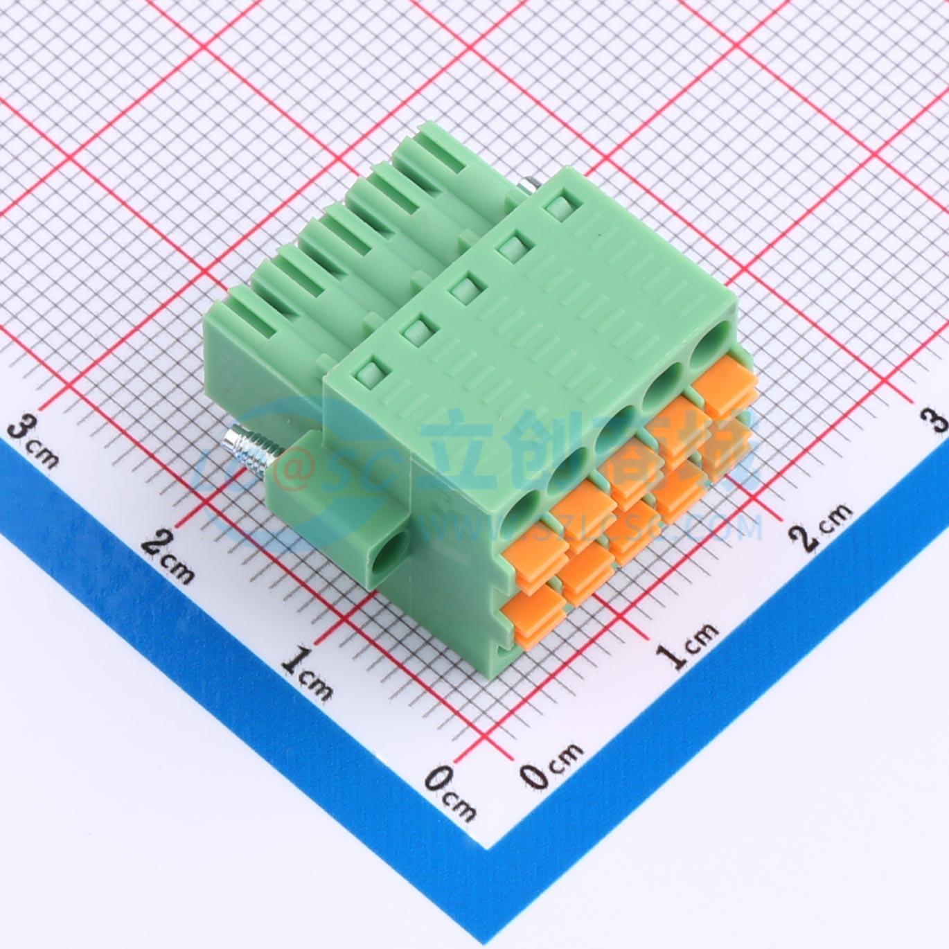 点击查看大图 KF2EDGKEHM-3.5-2*5P实物图