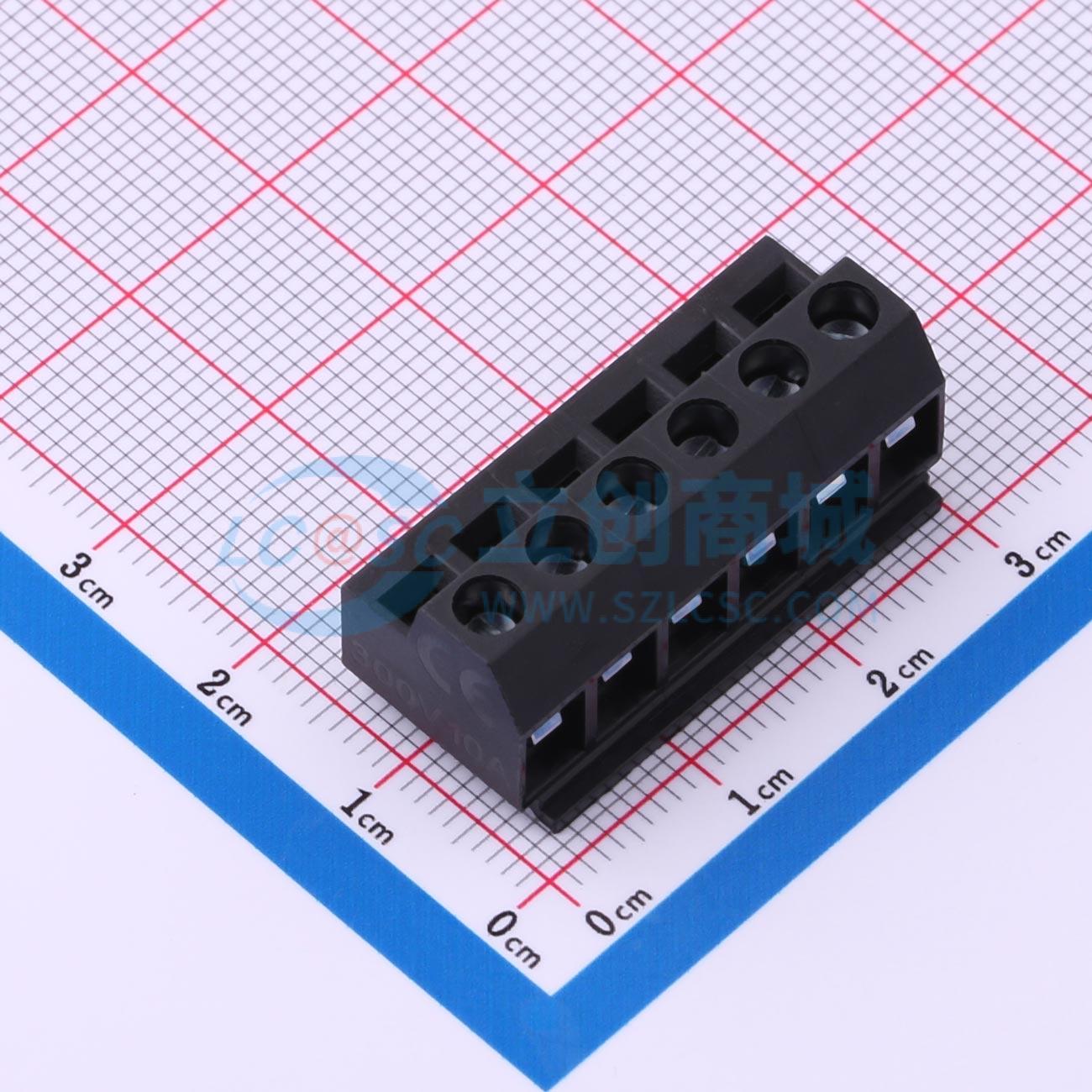 KF331-5.0-6P实物图