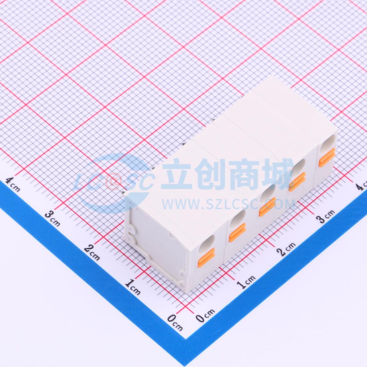 点击查看大图 KF239-7.5-5P实物图