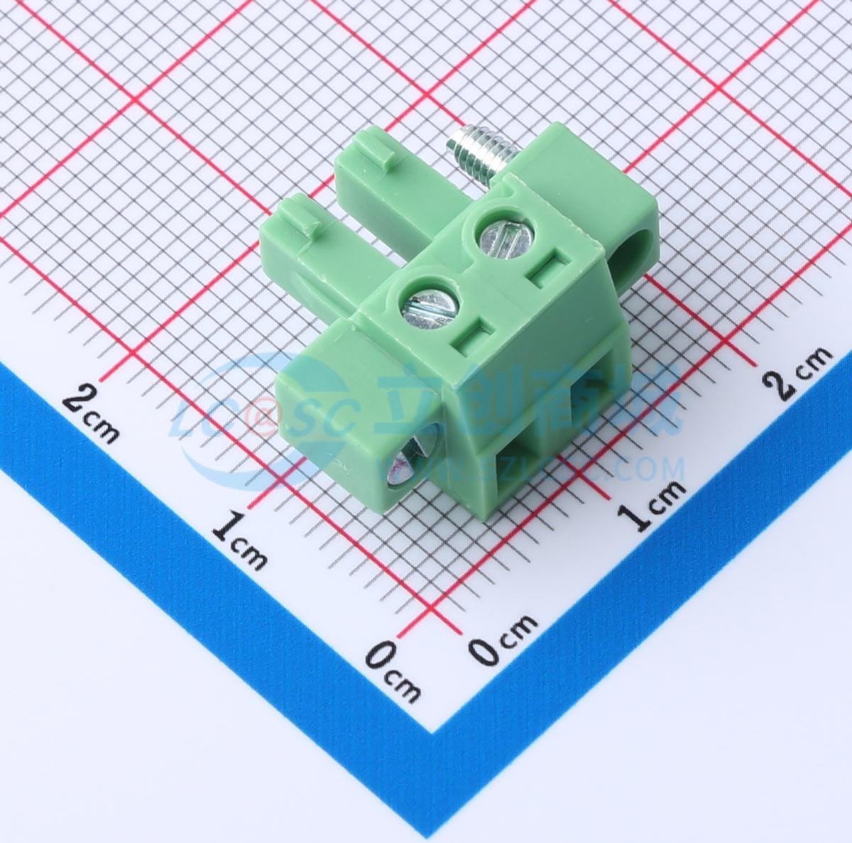 点击查看大图 KF2EDG15KM-5.08-2P实物图