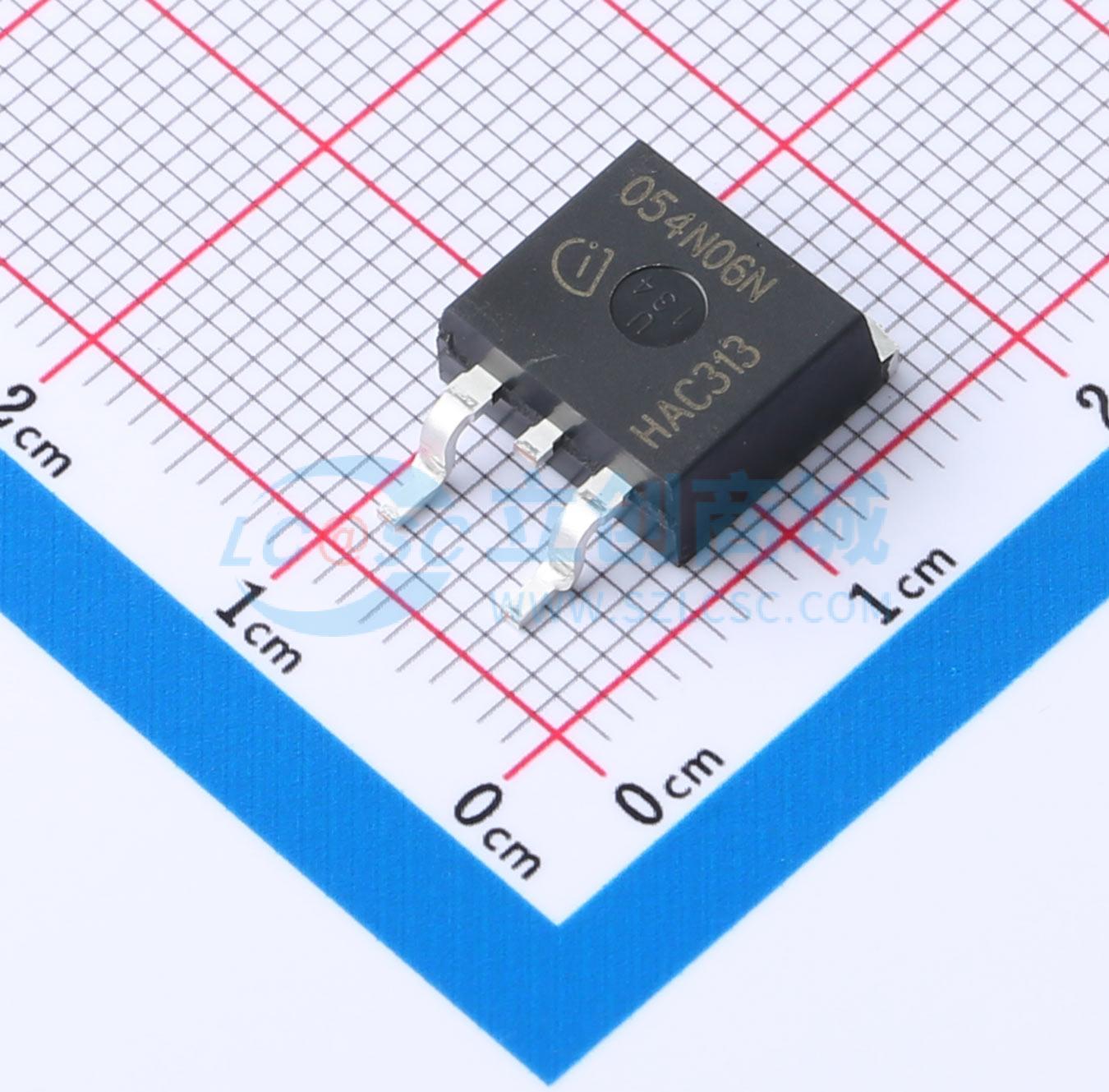 点击查看大图 IPB054N06N3 G实物图