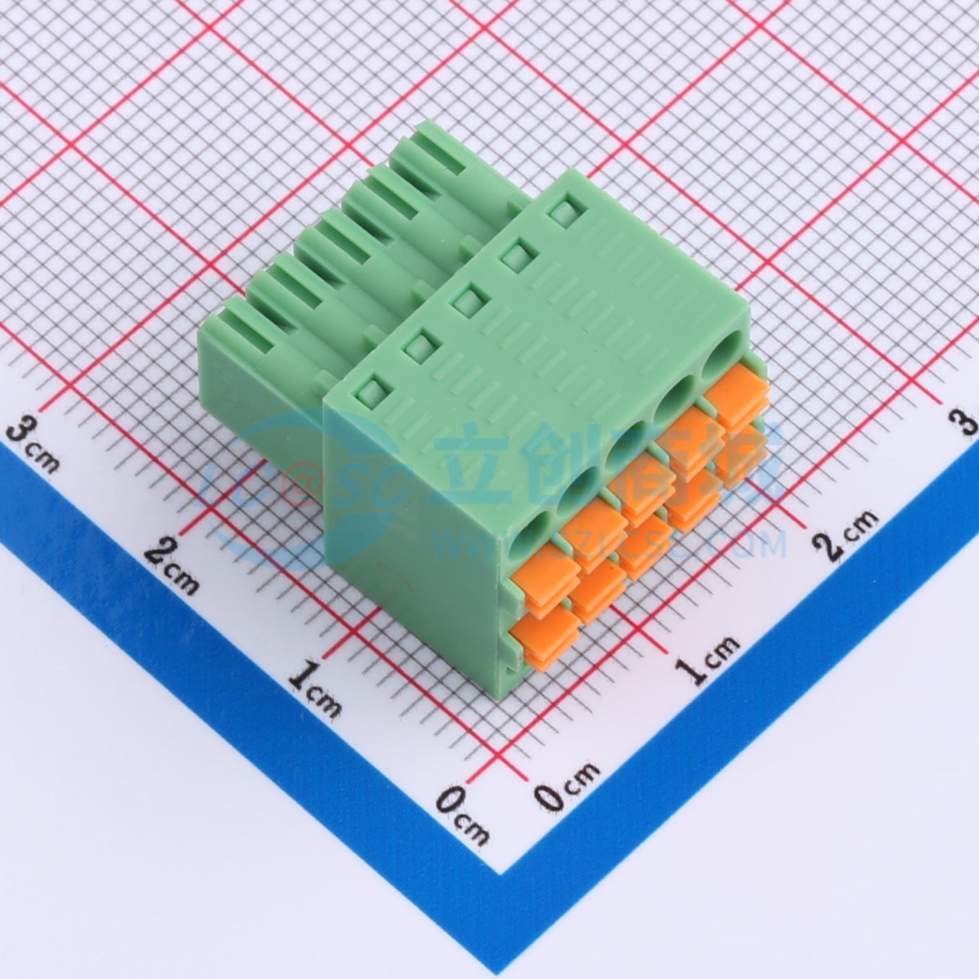点击查看大图 KF2EDGKEH-3.5-2*5P实物图