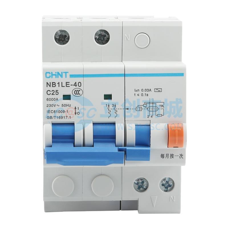 NB1LE-40 2P C25 30mA实物图