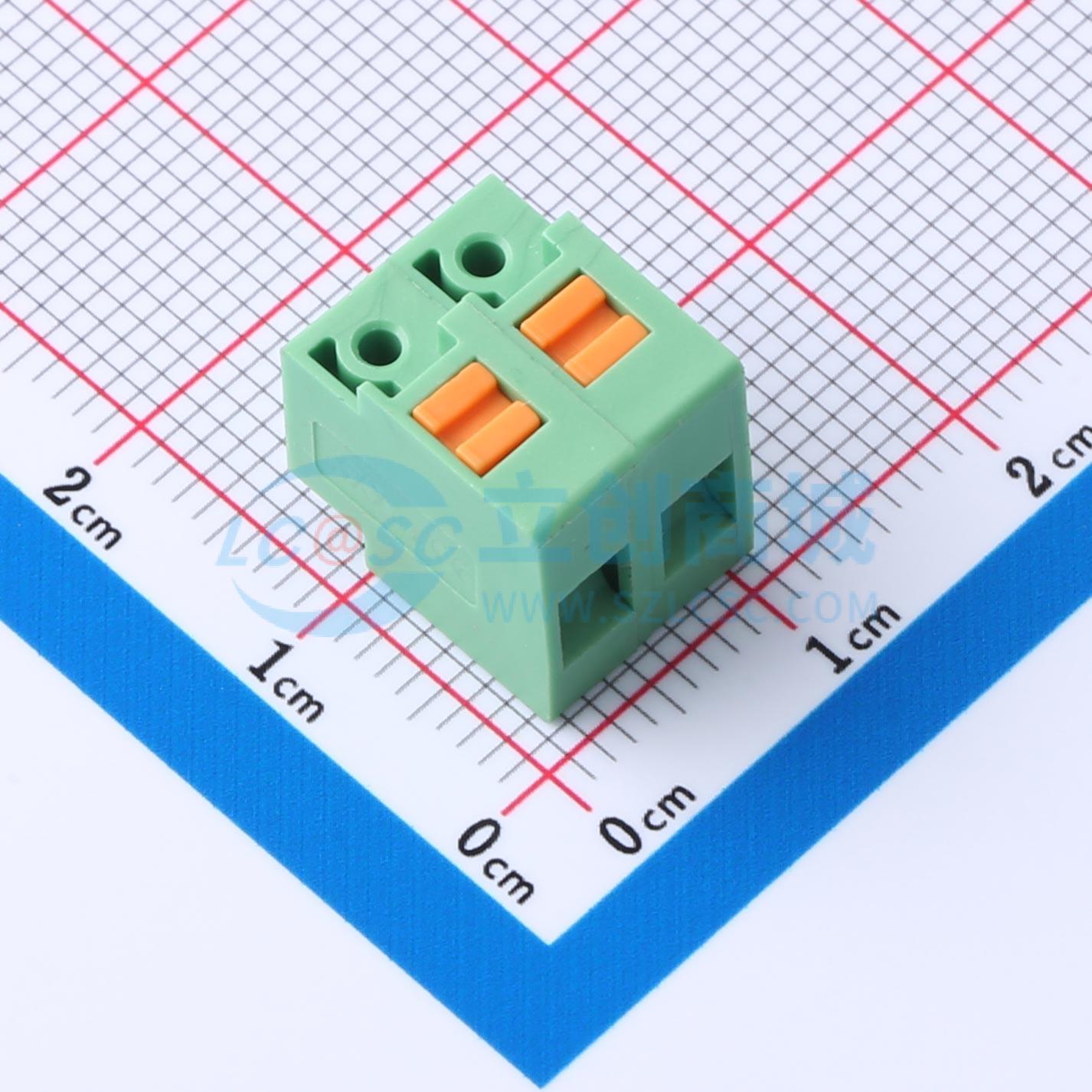 KF233-5.0-2P实物图