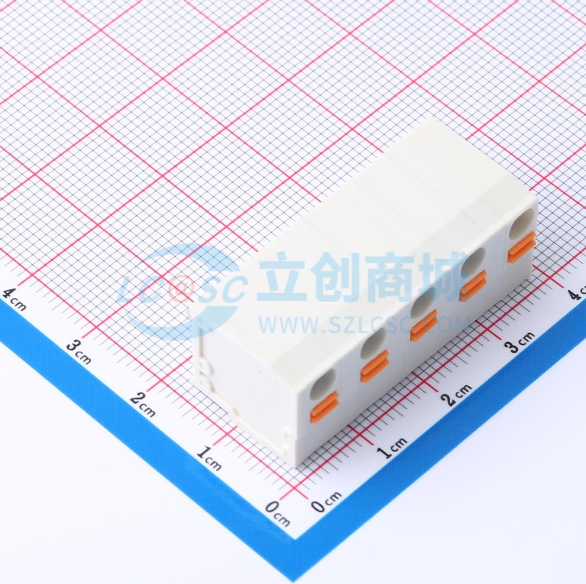 点击查看大图 KF239-7.62-5P实物图