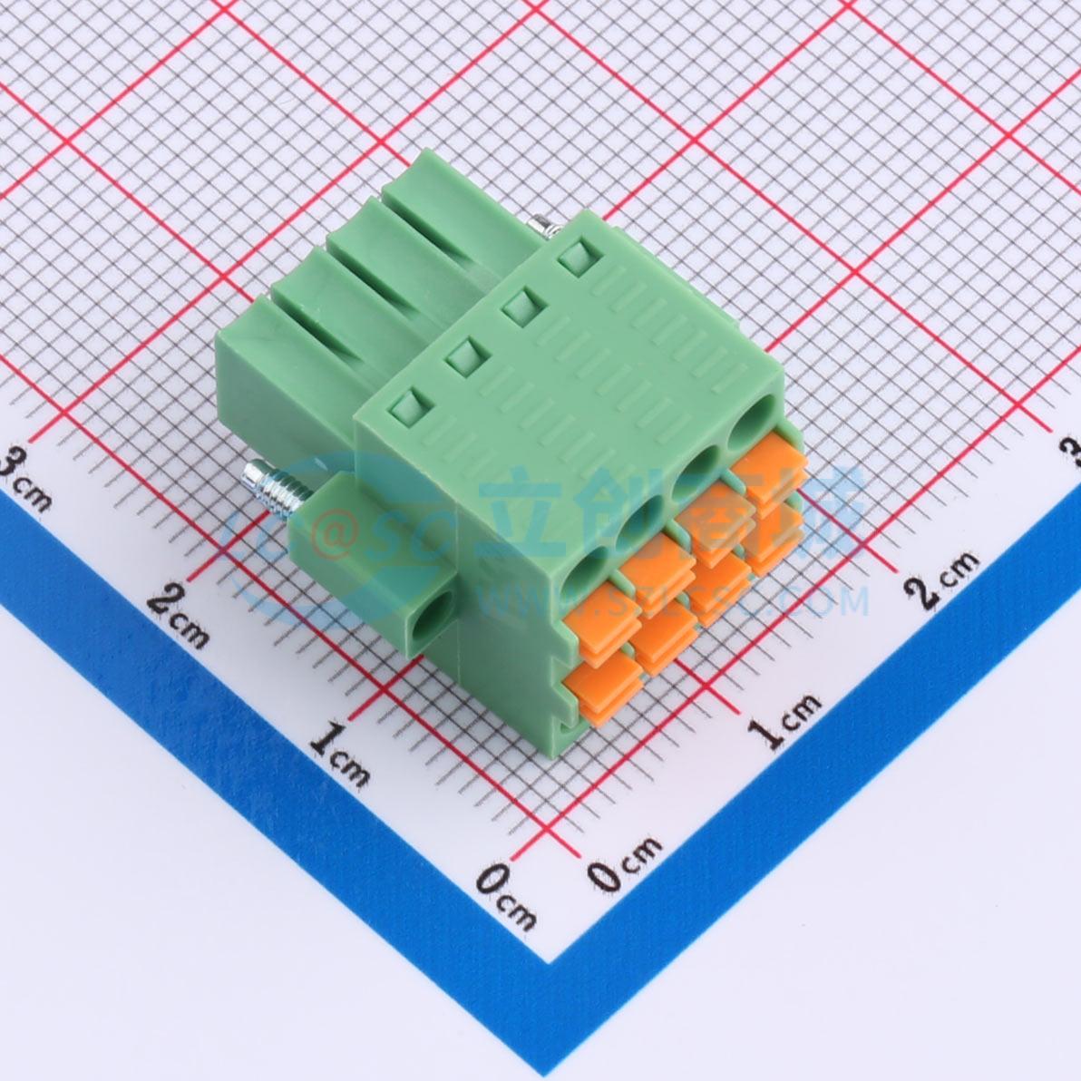 点击查看大图 KF2EDGKEHM-3.5-2*4P实物图