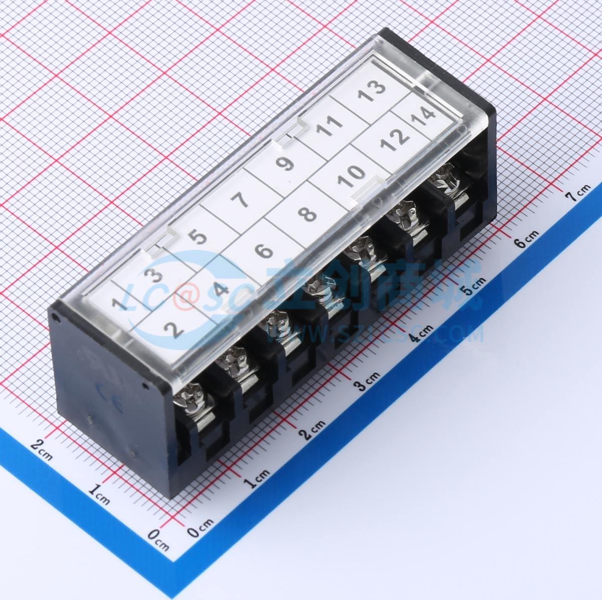 KF24A-7.62-2*7P实物图