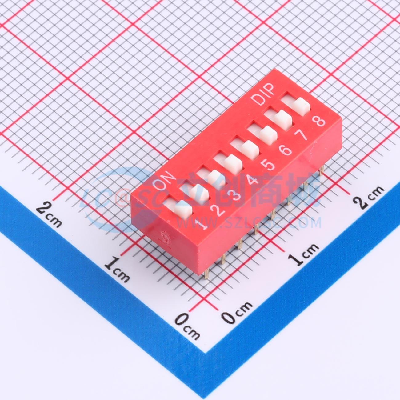 点击查看大图 2.54-8P CJPB-H实物图
