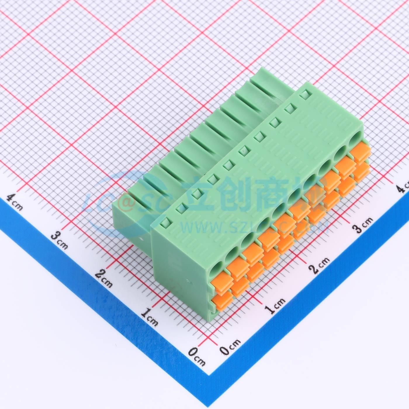 点击查看大图 KF2EDGKEH-3.5-2*10P实物图