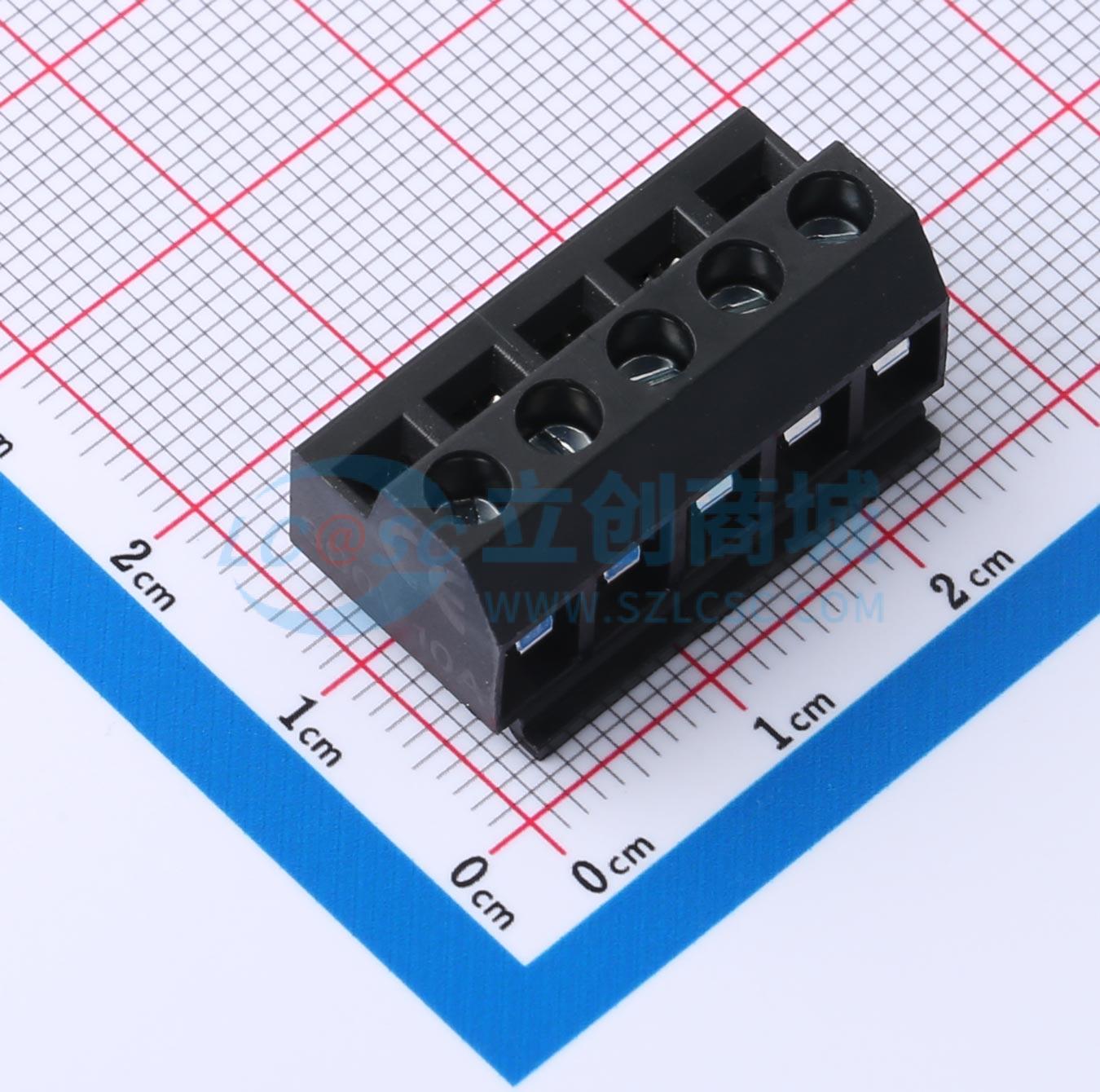 KF331-5.0-5P实物图