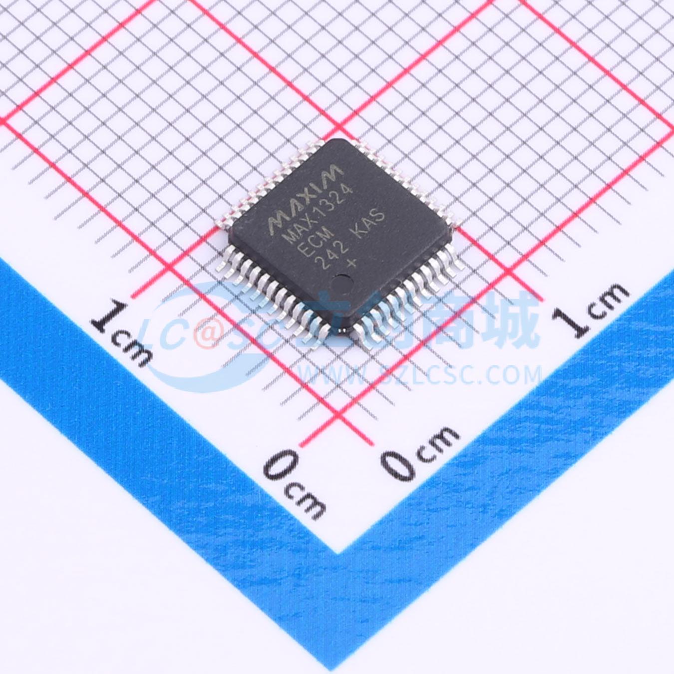 MAX1324ECM+实物图