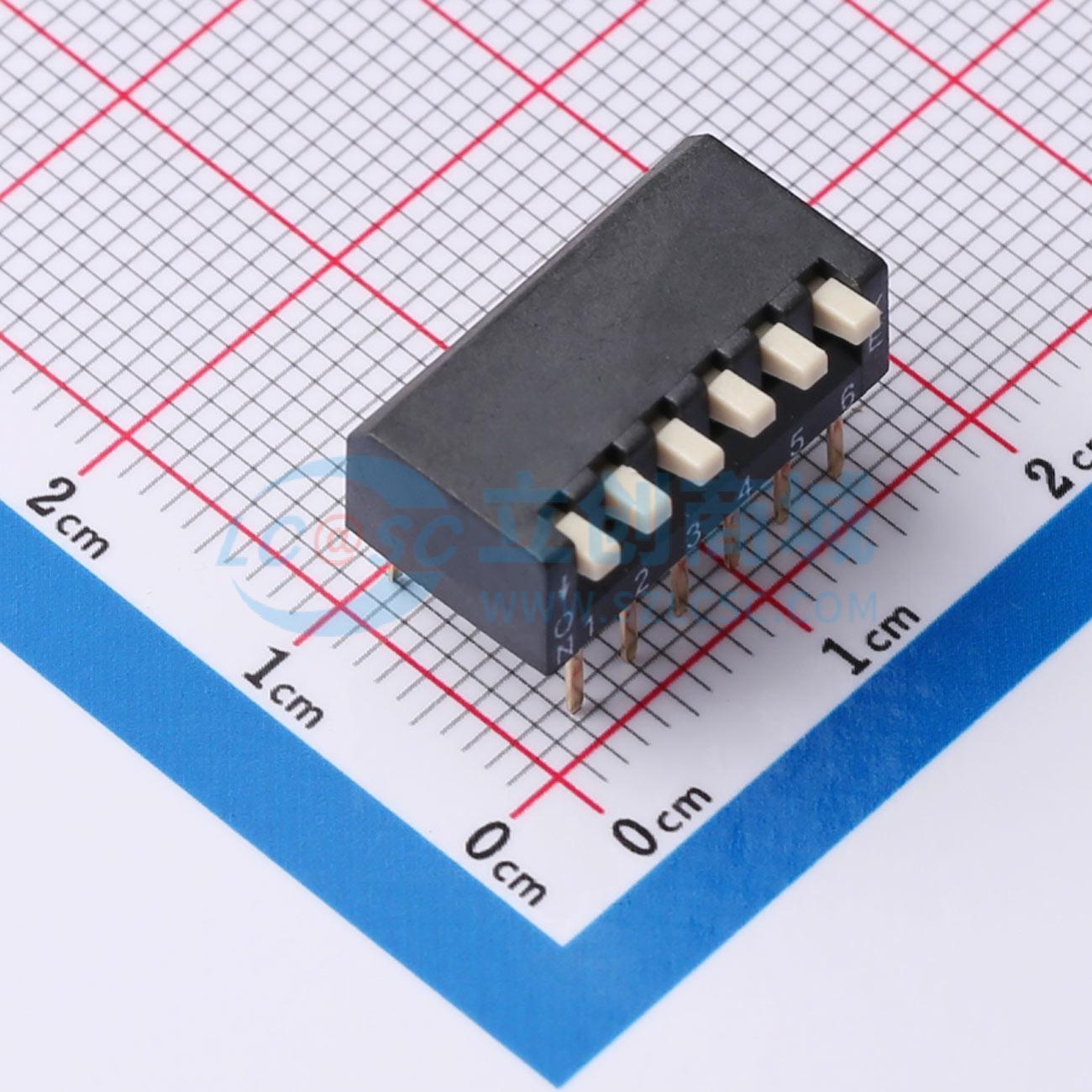 2.54-6P CJCB实物图