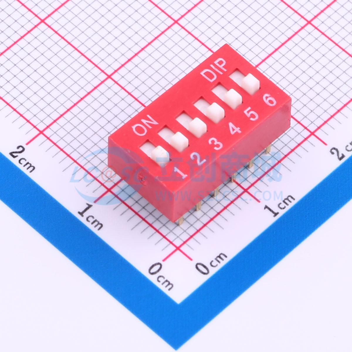 2.54-6P CJPB-H实物图
