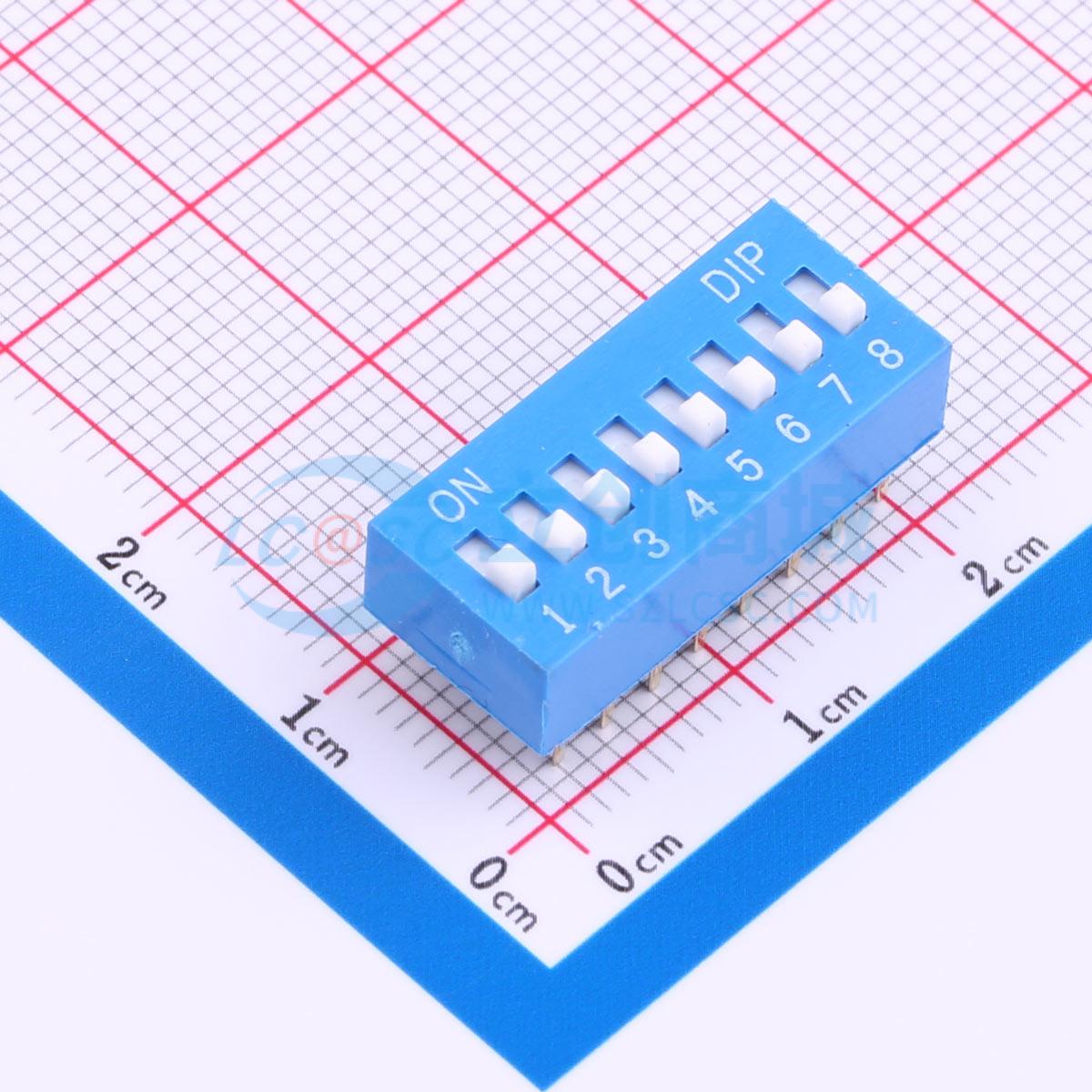 点击查看大图 2.54-8P CJPB-L实物图