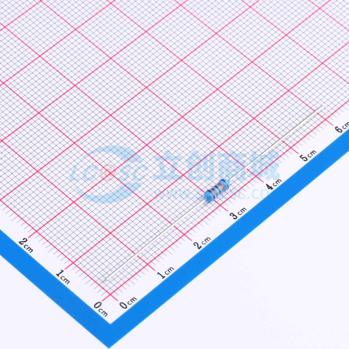 点击查看大图 MFR-25FBF52-121K实物图