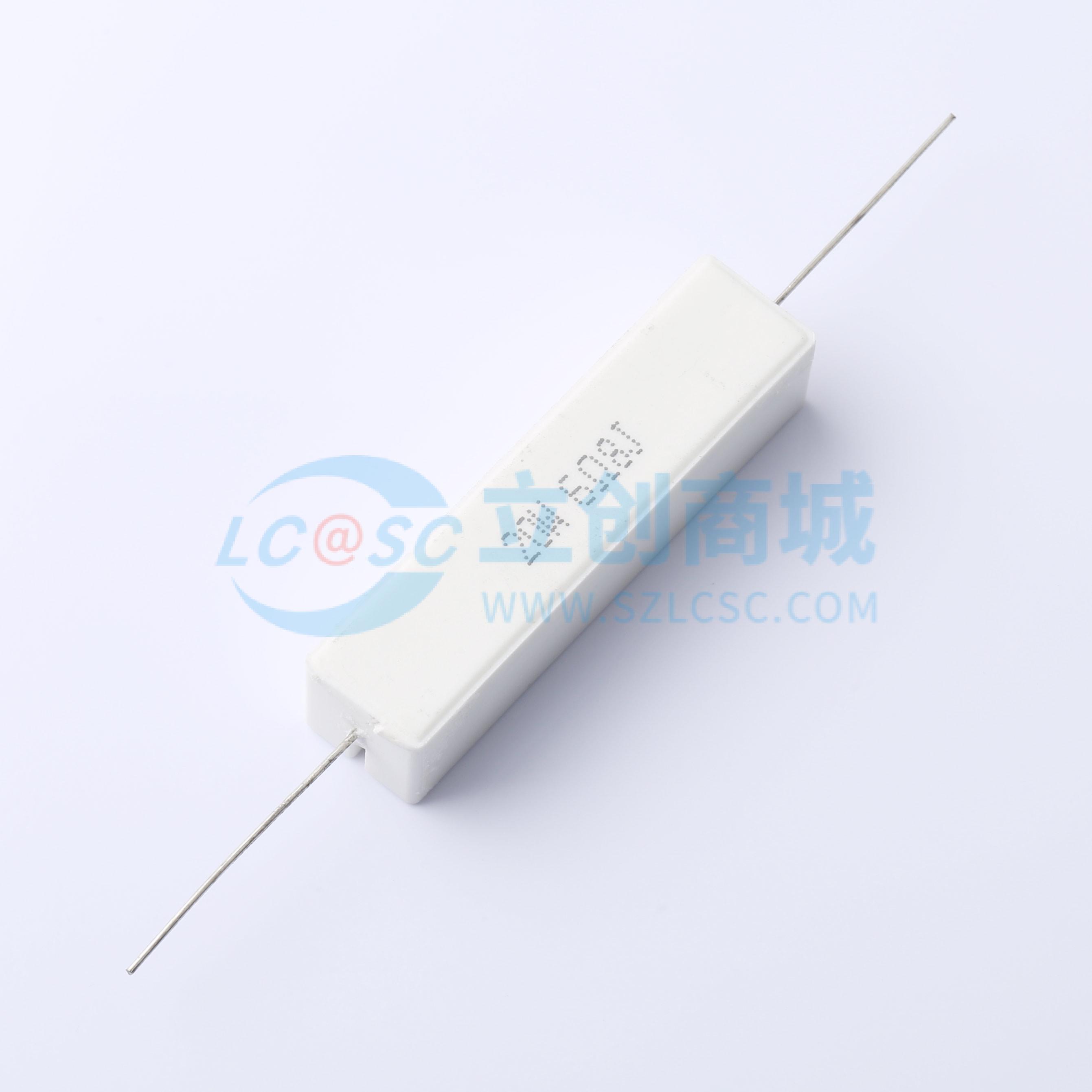 点击查看大图 SQP20W-6Ω8±5%-AP实物图