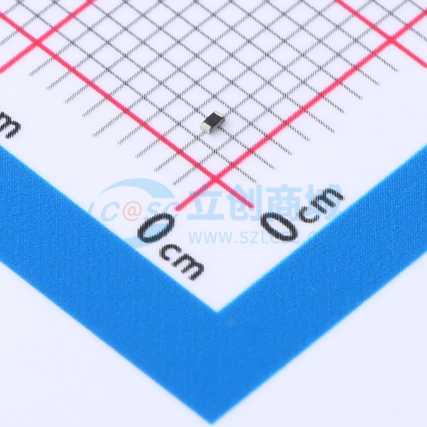 点击查看大图 CR0402FF28R7G实物图