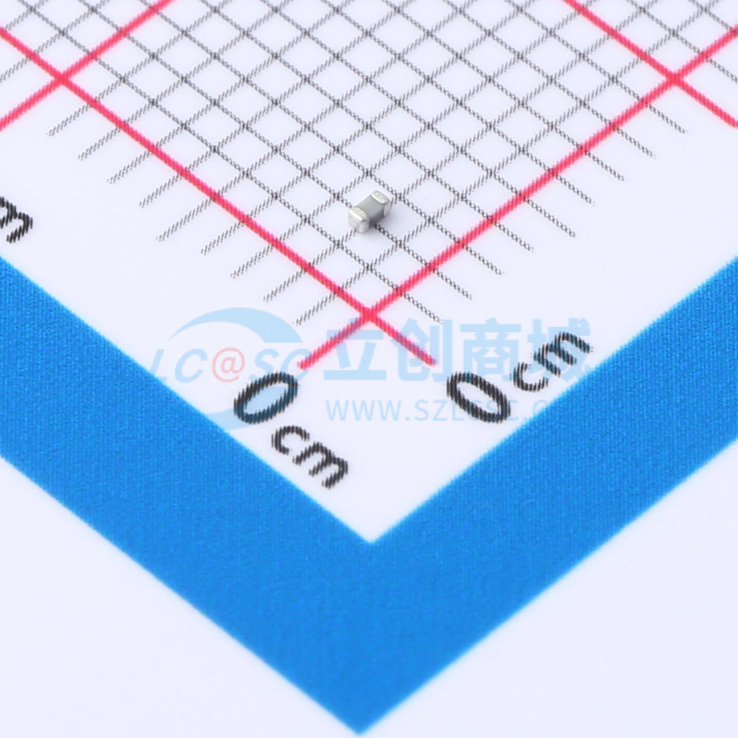 点击查看大图 GRT1555C2A100JA02D实物图