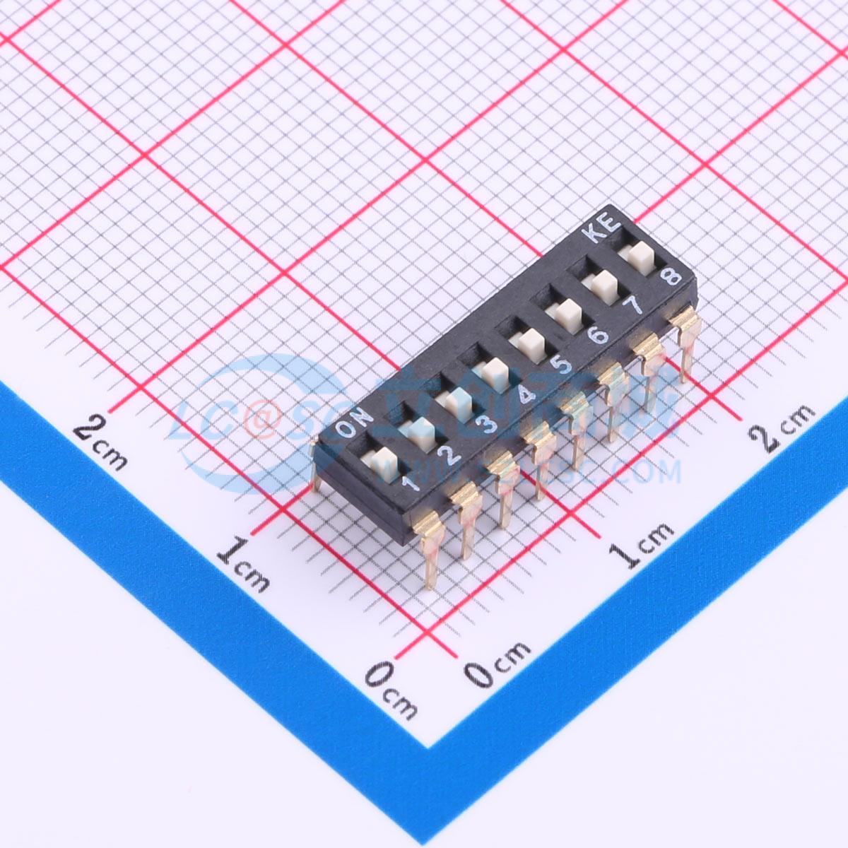 2.54-8P CJGT实物图