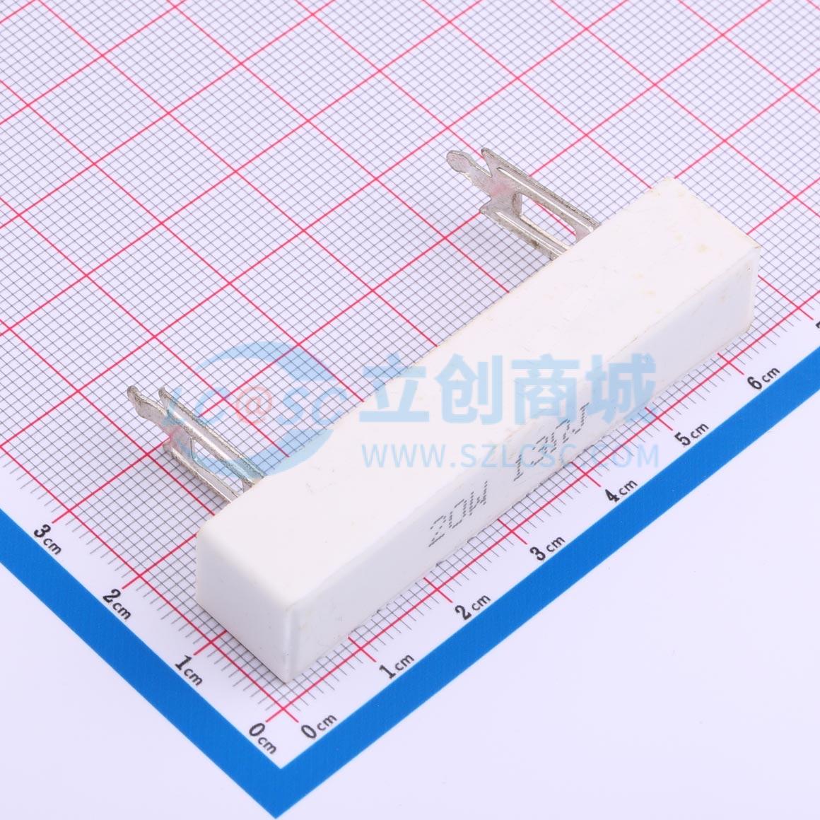 点击查看大图 SQZ20W-13Ω±5%-AP实物图