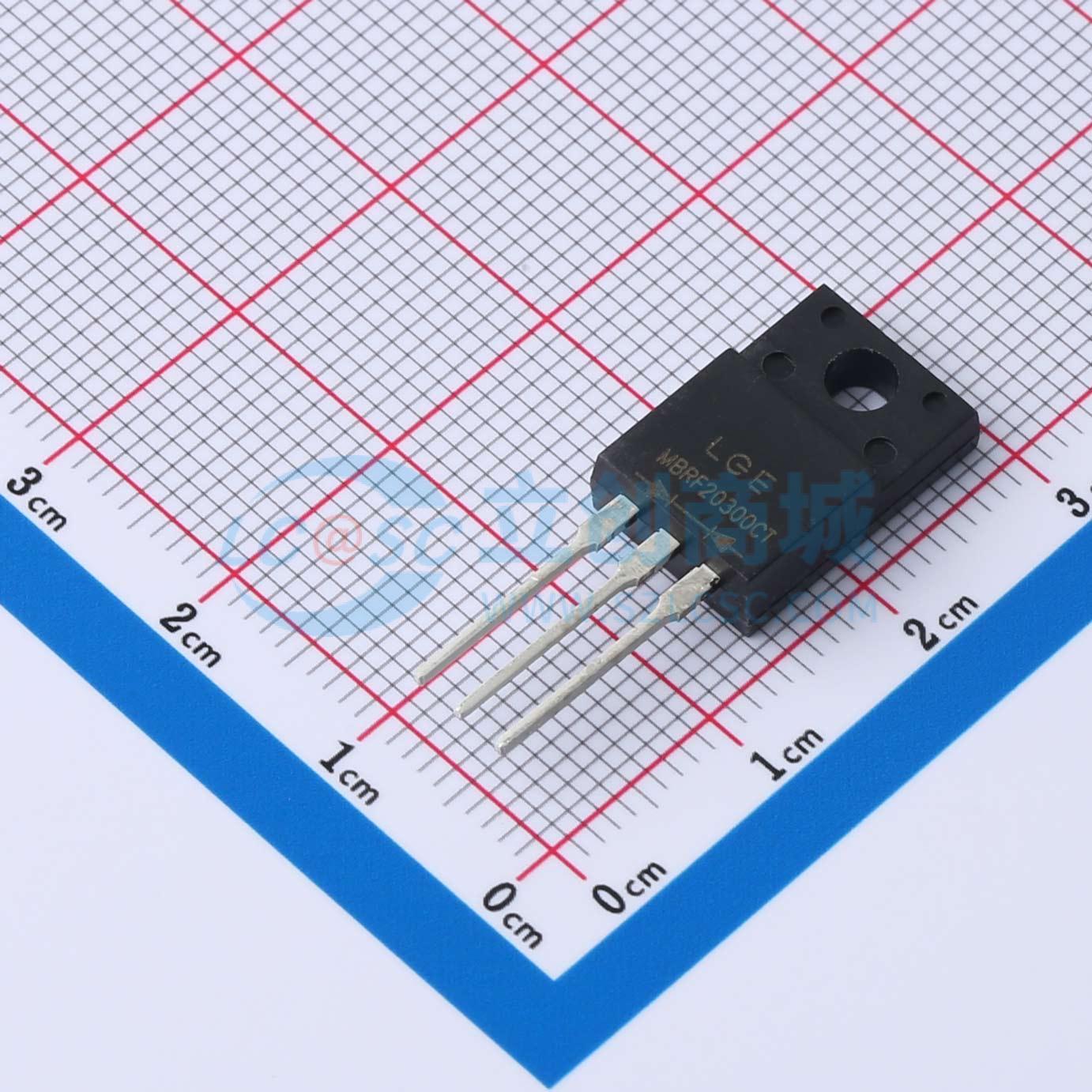点击查看大图 MBRF20300CT实物图