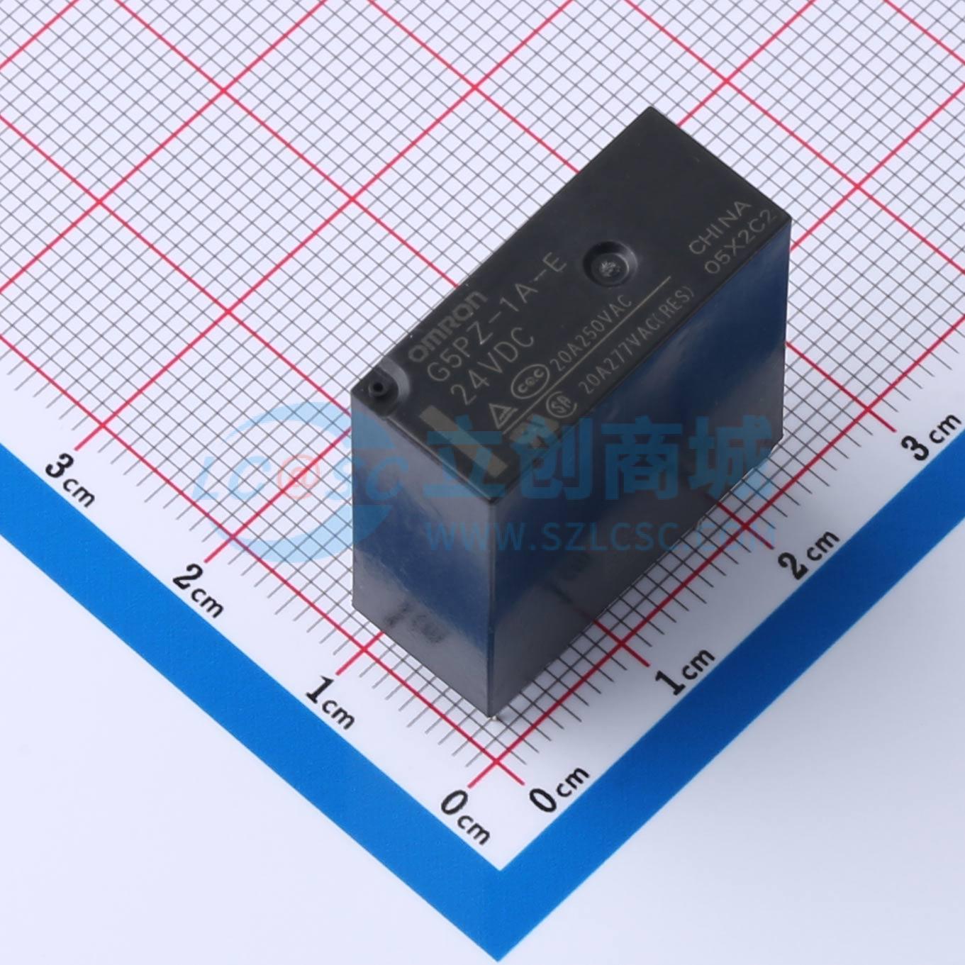 点击查看大图 G5PZ-1A-E DC24V实物图