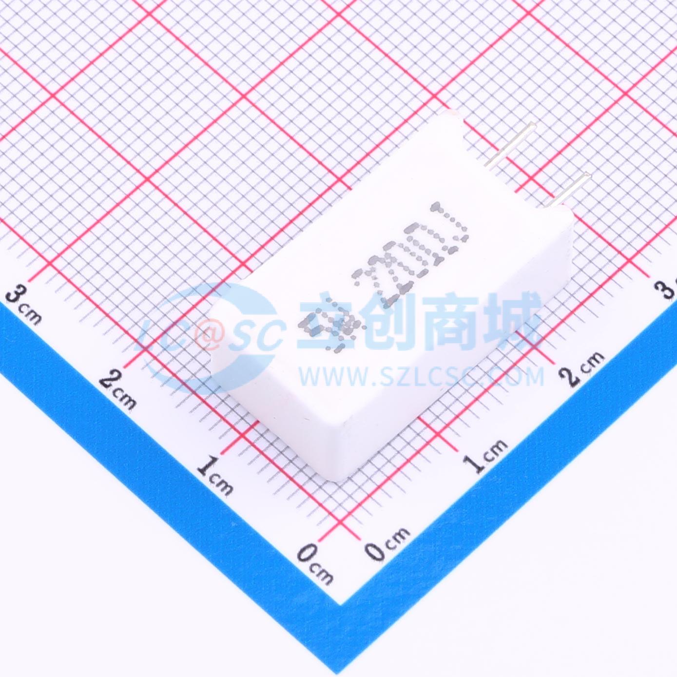 点击查看大图 SQM5W-220Ω±5%-9P实物图
