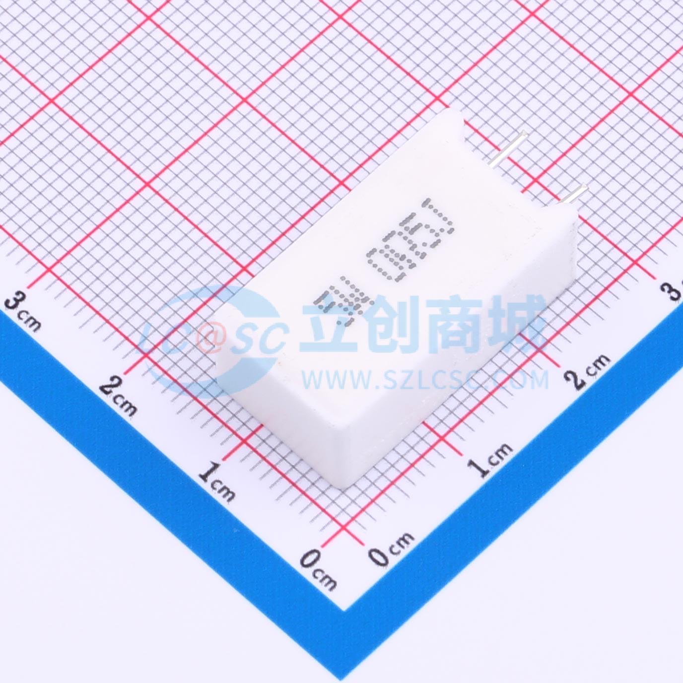 SQM5W-0Ω5±5%-9P实物图