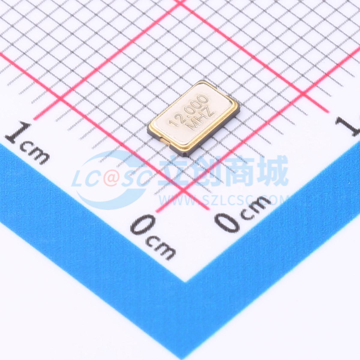 5032 12M 10PF 20PPM 2P实物图