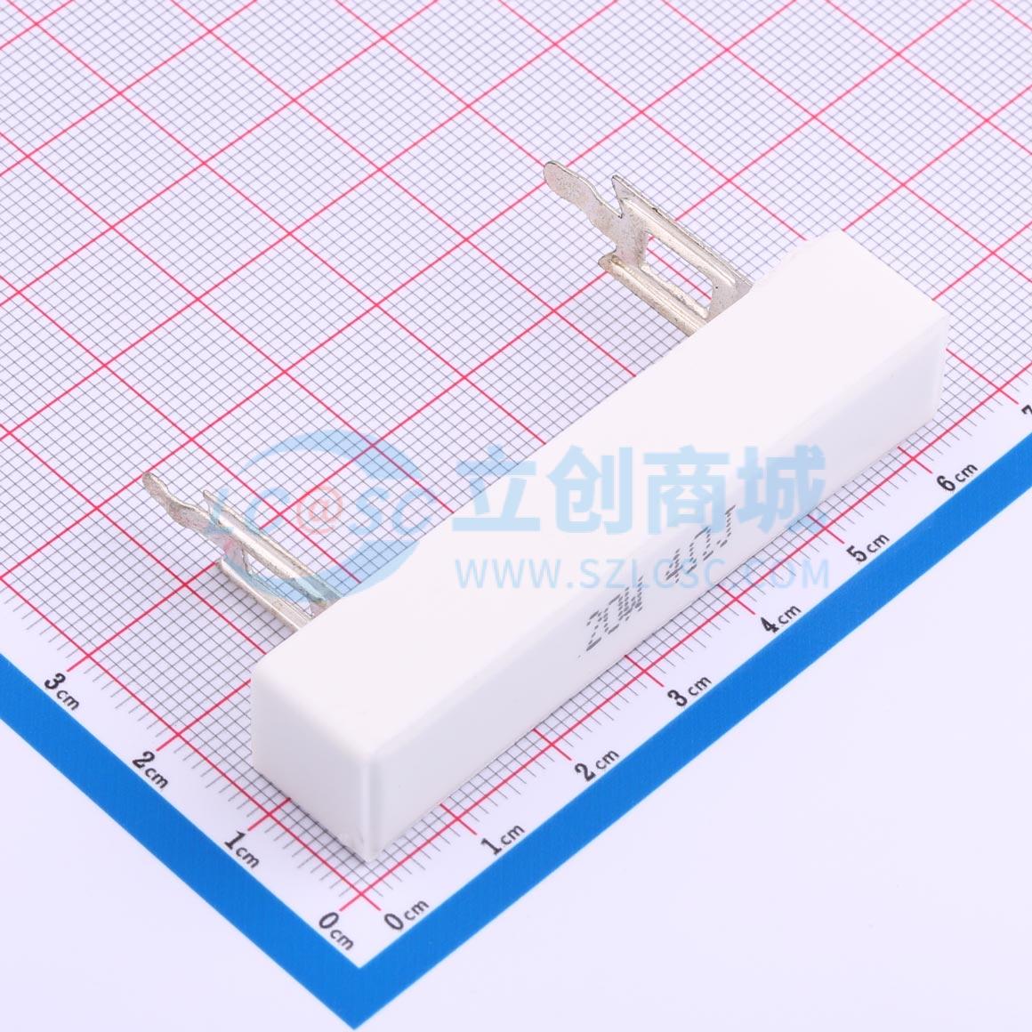 点击查看大图 SQZ20W-4Ω±5%-AP实物图