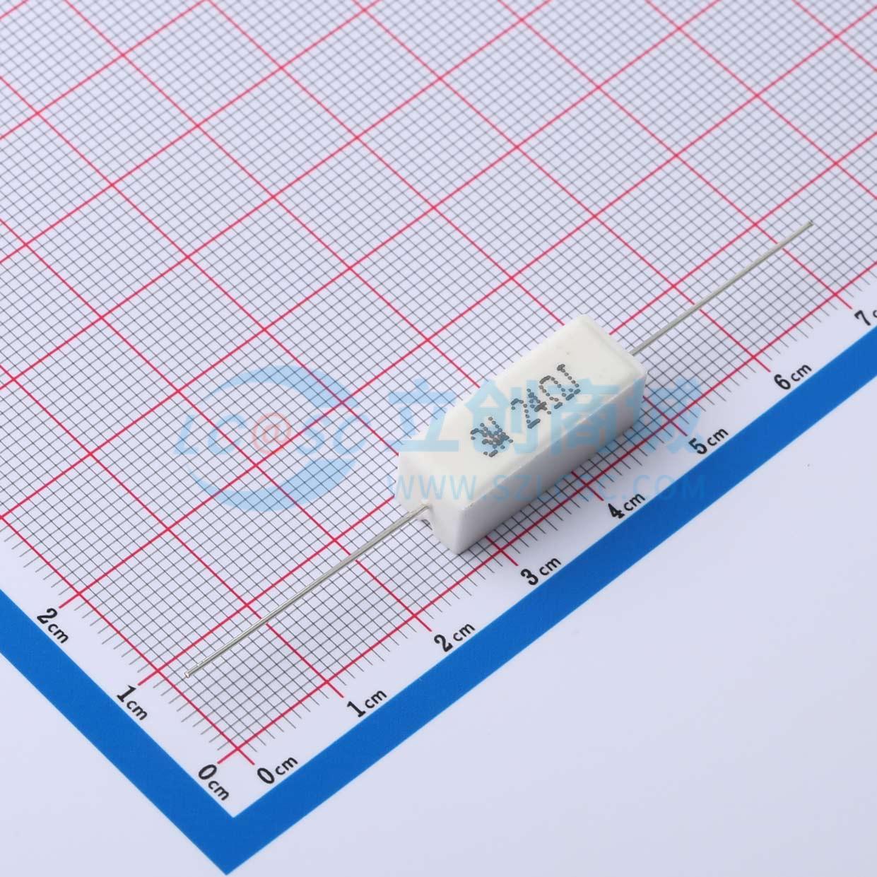 点击查看大图 SQP3W-24Ω±5%-6P实物图