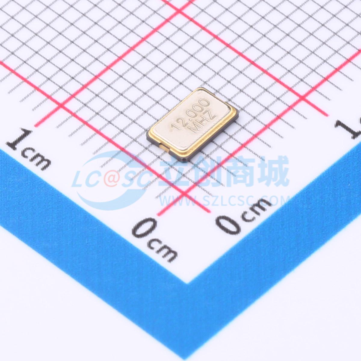 点击查看大图 5032 12M 30PF 20PPM 2P实物图