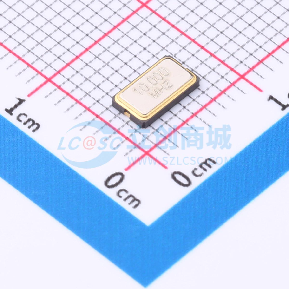 点击查看大图 6035 10M 16PF 20PPM 4P实物图