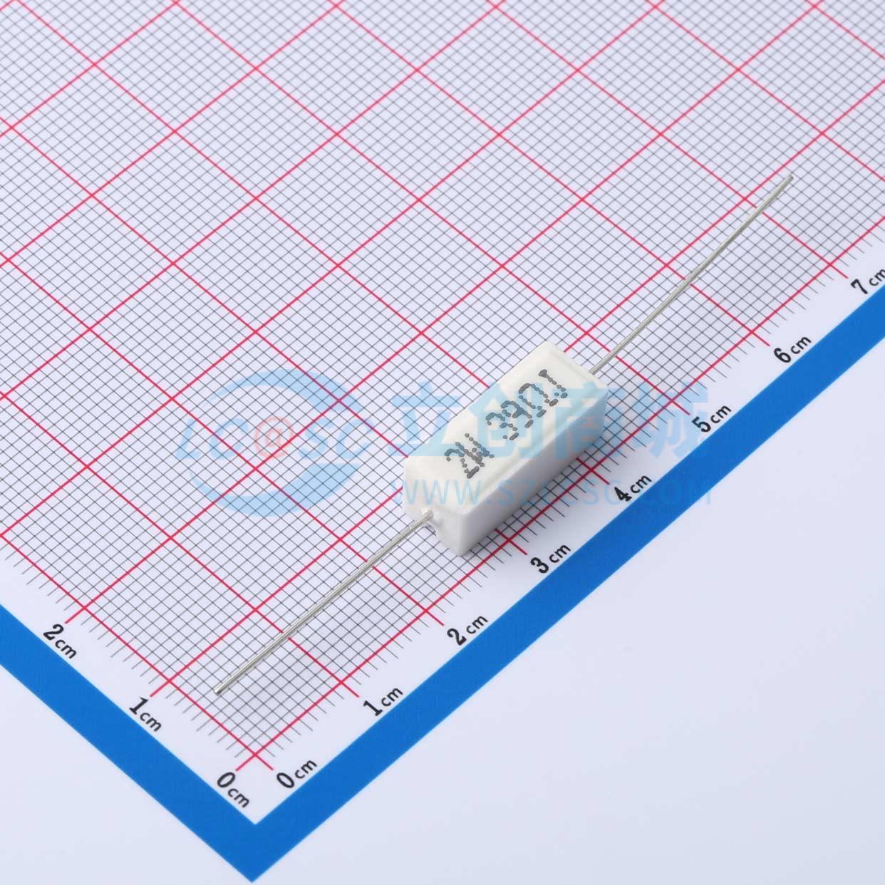 点击查看大图 SQP2W-39Ω±5%-6P实物图