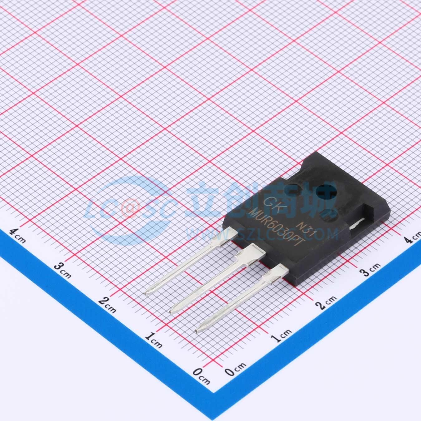 点击查看大图 MUR6030PT实物图