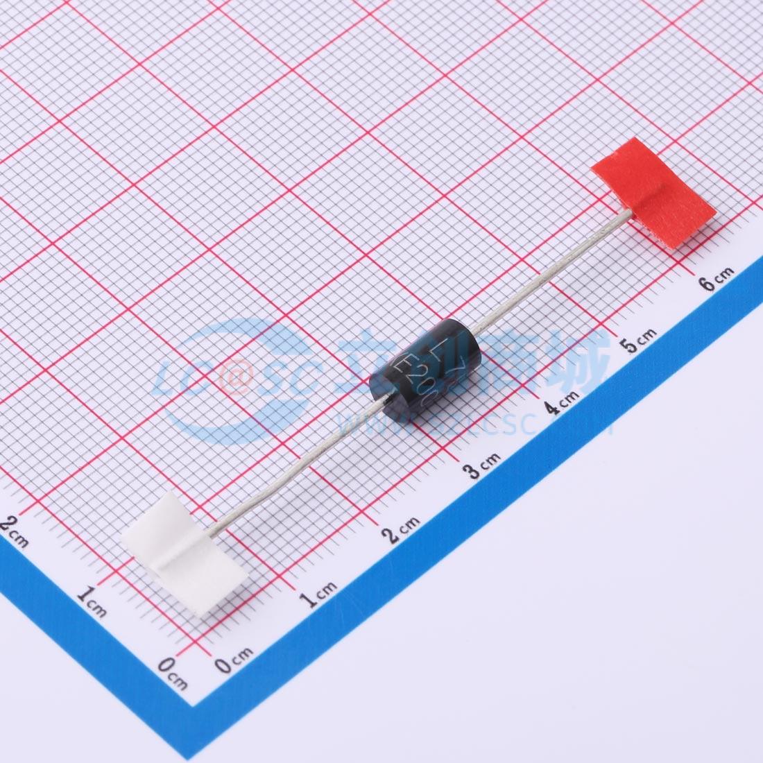 点击查看大图 1.5KE200CA/B实物图