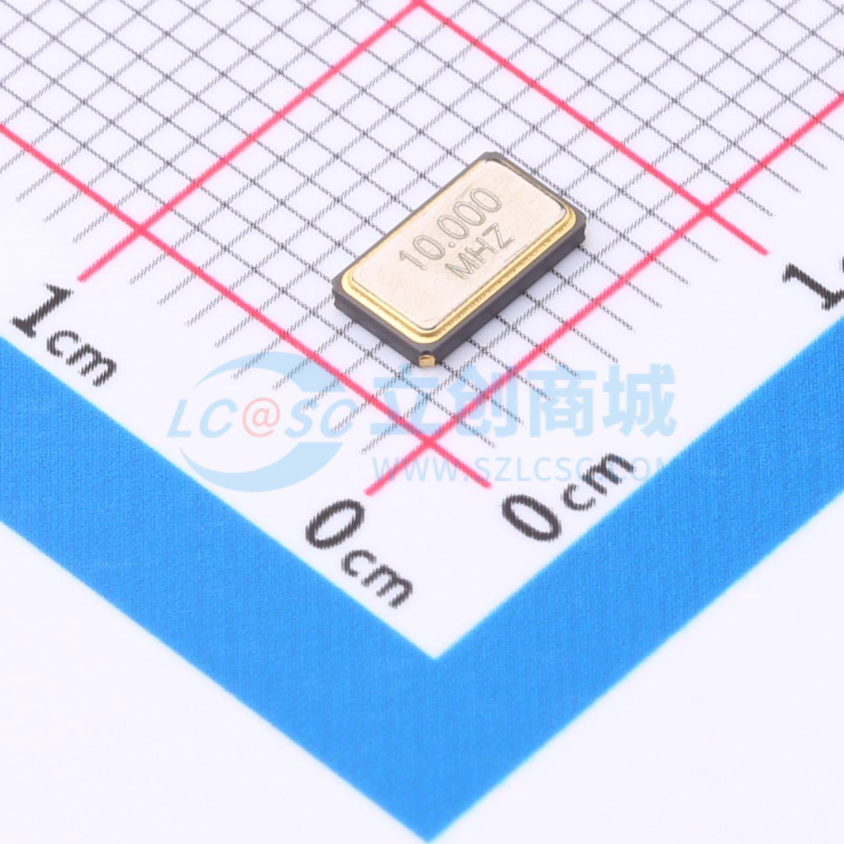 点击查看大图 6035 10M 11PF 20PPM 4P实物图