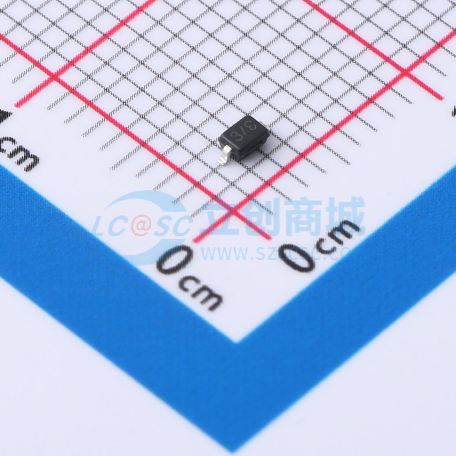 点击查看大图 PESD3V3L1BA-FS实物图