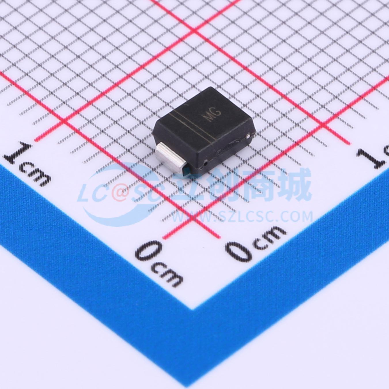 点击查看大图 SMBJ28A实物图