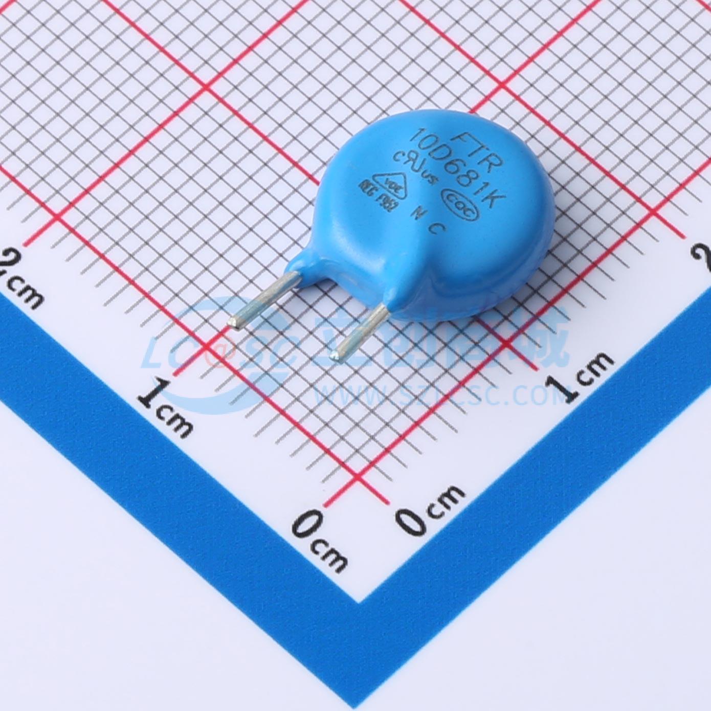 点击查看大图 FTR10D681K-C3.5Z3实物图