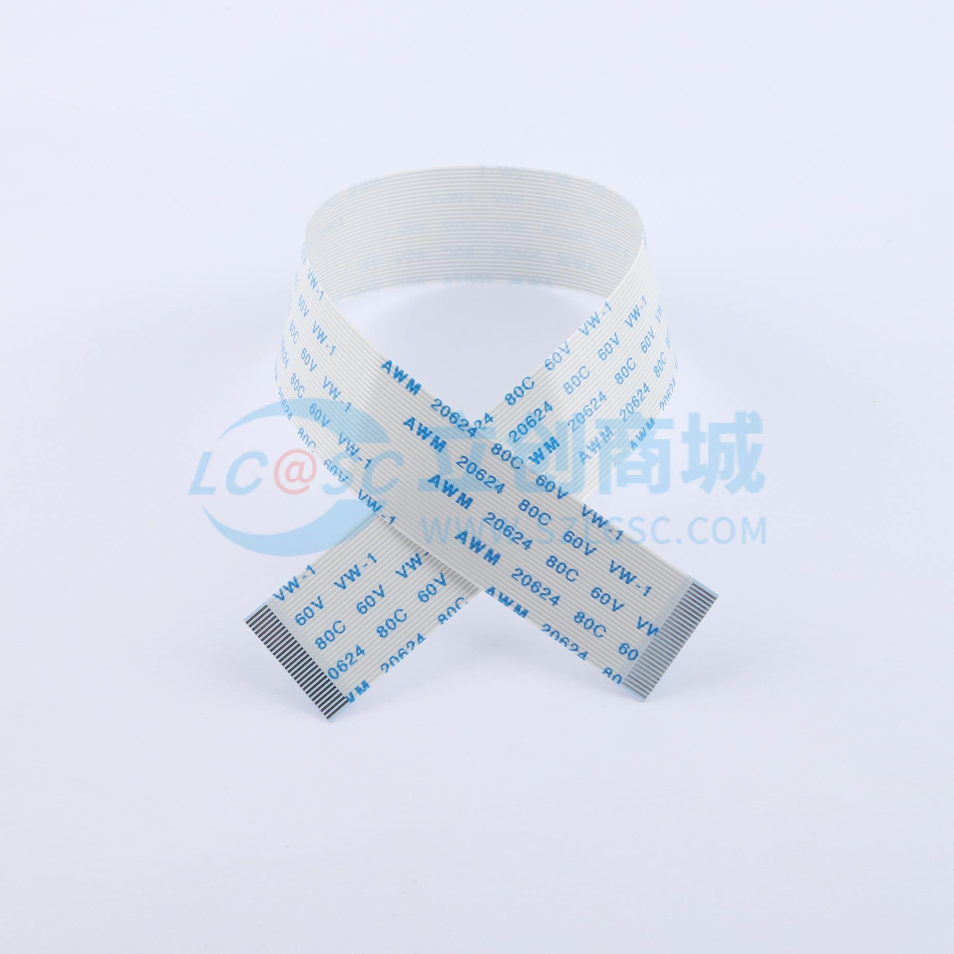 点击查看大图 FFC-0.5-28P-200mm实物图