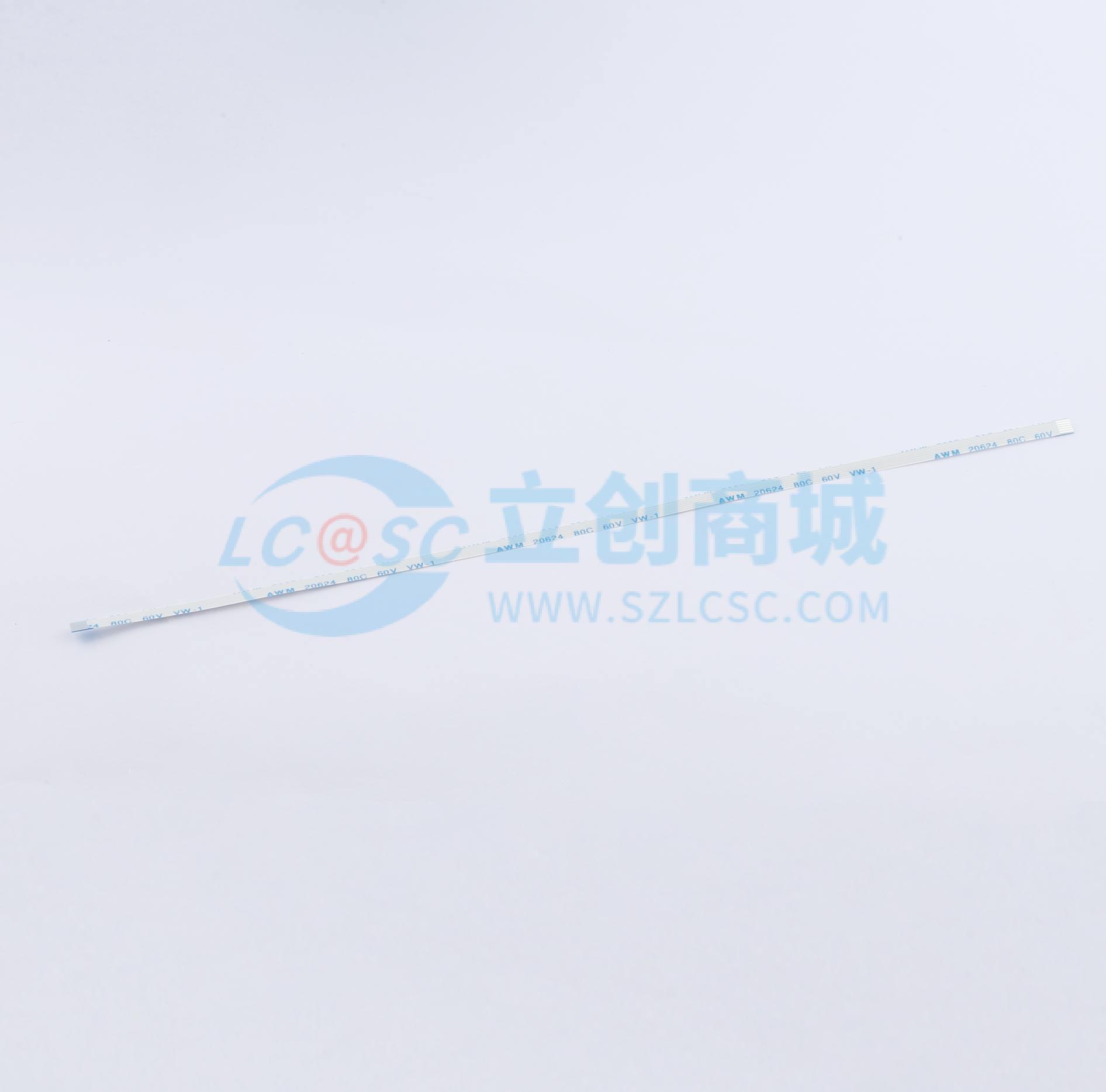 点击查看大图 FFC-0.5-6P-200mm实物图