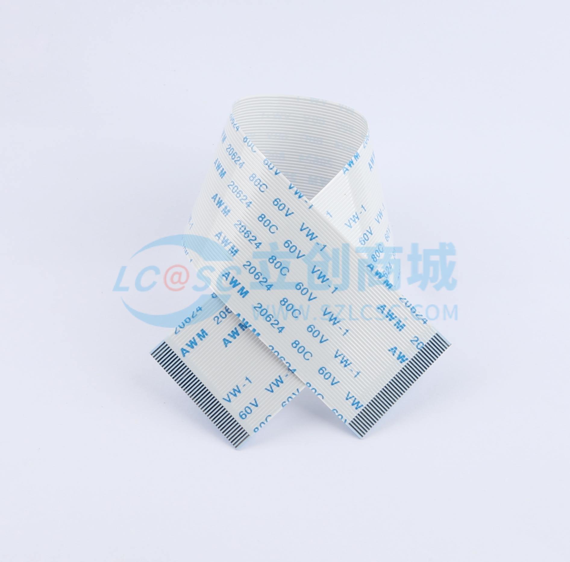 点击查看大图 FFC-0.5-40P-150mm实物图