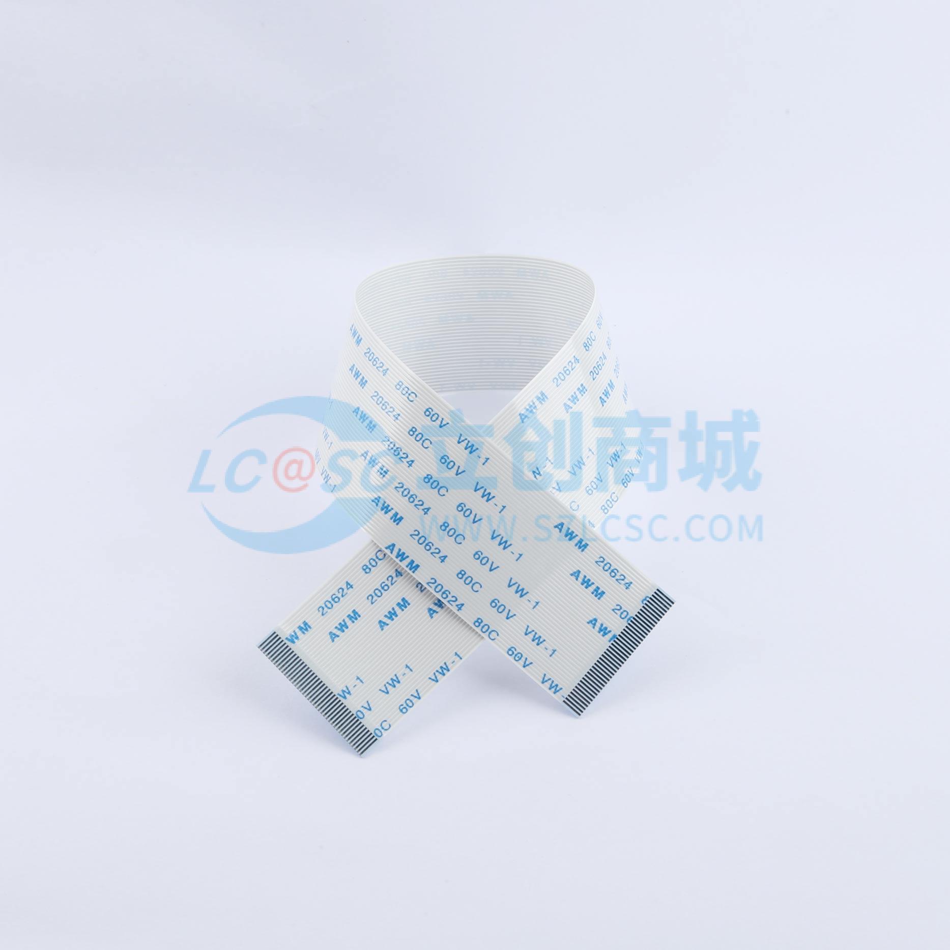 点击查看大图 FFC-0.5-40P-200mm实物图