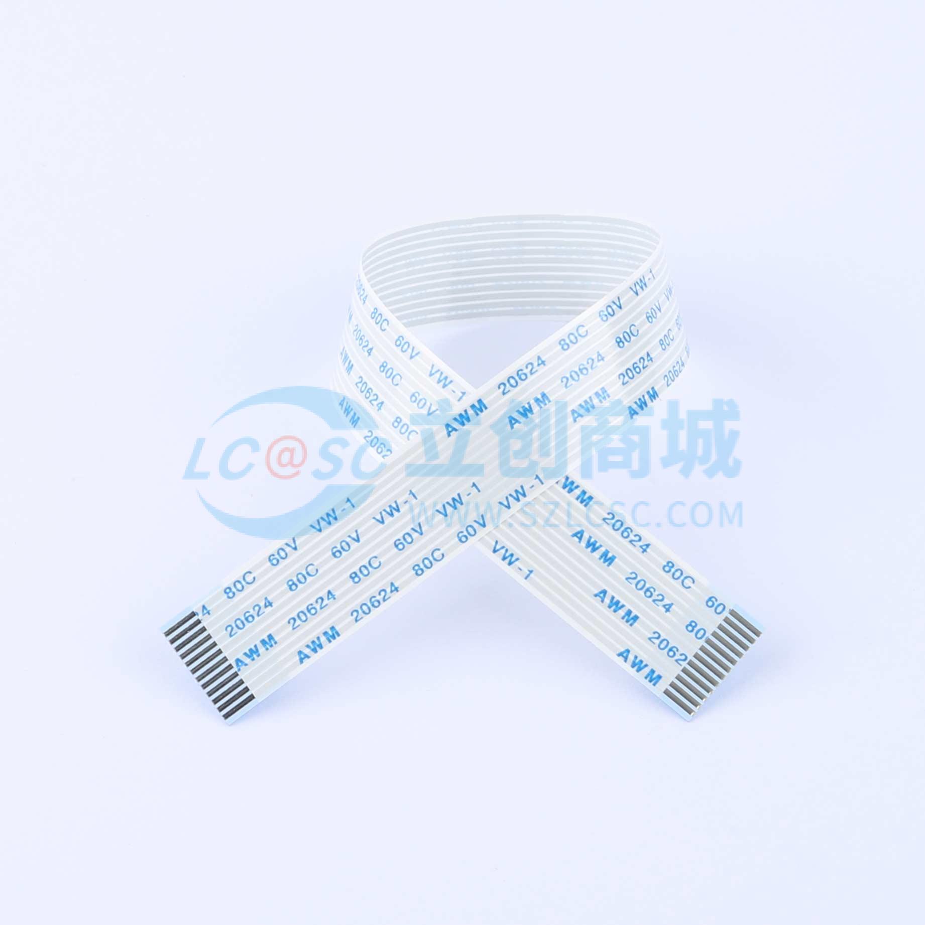 点击查看大图 FFC-1.0-12P-200mm实物图